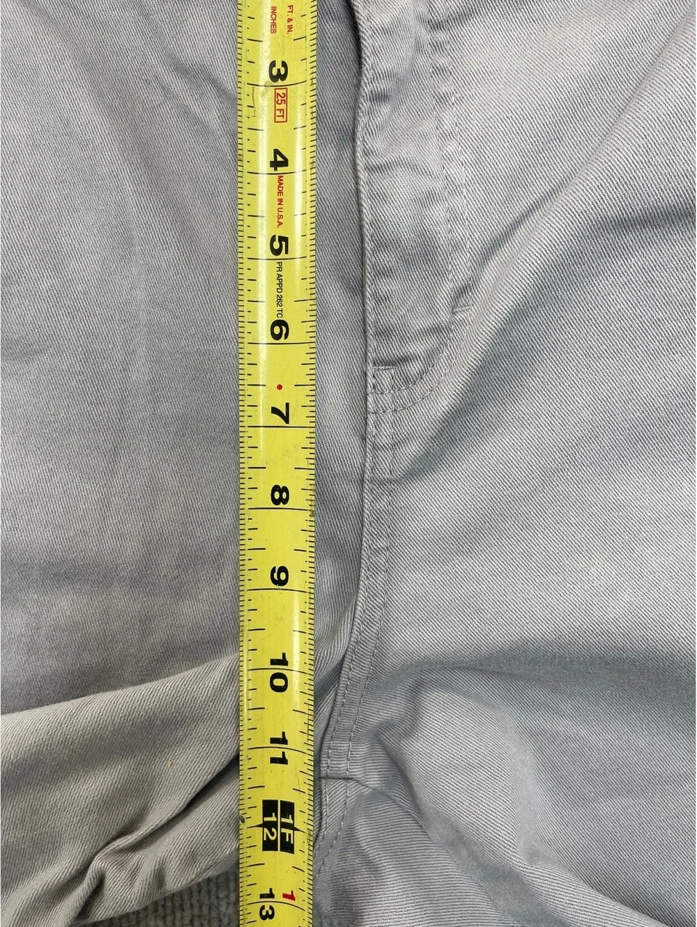 Gloria Vanderbilt Amanda Capri Pants Womens 18W Gray Stretch Denim Crop Shorts